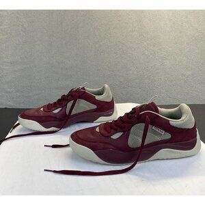 Supra Pecos Sneakers Skateboarding Shoes Marroon  Mens Size 9.5,Athletic